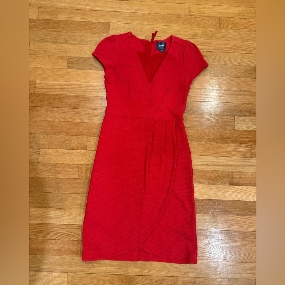 Anthropologie Red Dress, Women’s Small